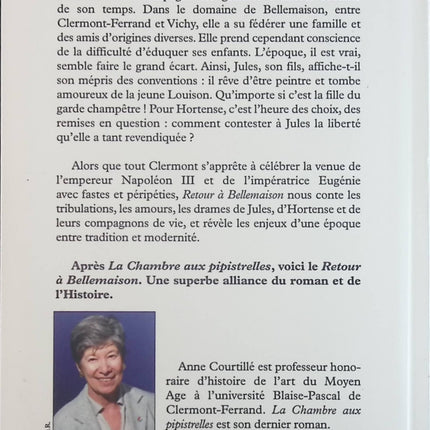 Retour à Bellemaison - Anne Courtillé - Livre