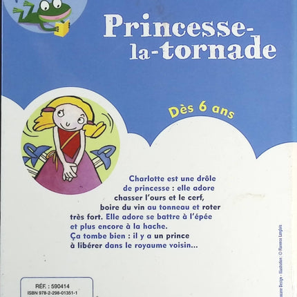 Princesse la tornade - Marc Cantin - livre
