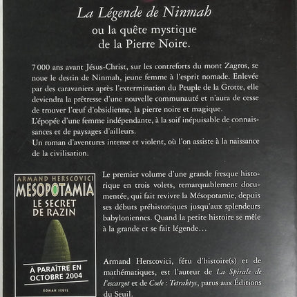 La Légende de Ninmah, Mesopotamia tome 1 - Armand Herscovici - livre
