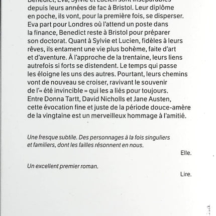Un été invincible - Alice Adams - livre