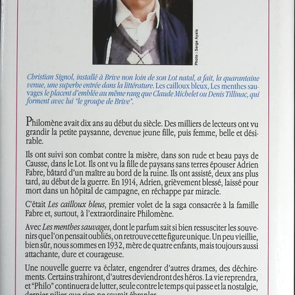 Les menthes sauvages - Christian Signol - livre