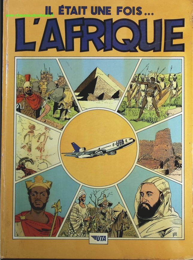 Il était une fois… l’Afrique – Jean-Marie Ruffieux – album jeunesse découverte culture contes Afrique occasion - livre BD