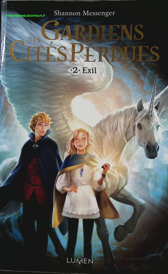 Gardiens des Cités Perdues - Tome 2 Exil - Shannon Messenger - livre