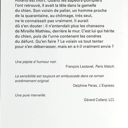 Roland est mort - Nicolas Robin - livre