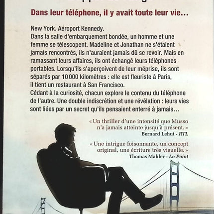 L’appel de l’ange – thriller romantique et captivant de Guillaume Musso - livre