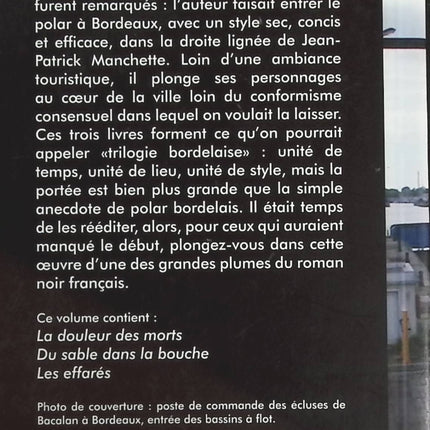 Trois de chutes - Hervé Le Corre - livre