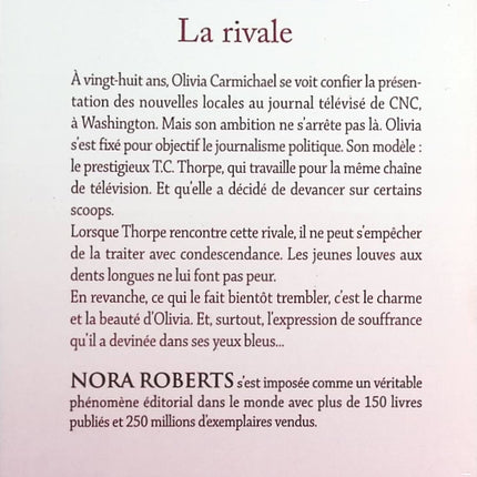 La rivale - Nora Roberts - livre