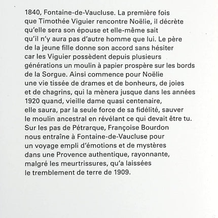 Le Moulin des sources - Françoise Bourdin - livre