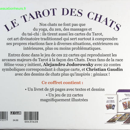Le tarot des chats - Alejandro Jodorowsky - livre