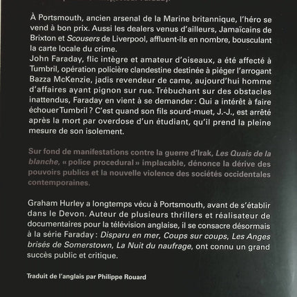 Les Quais De La Blanche - Graham Hurley - Livre