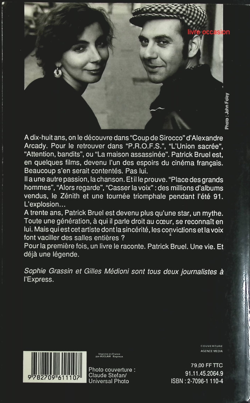 Patrick Bruel - Gilles Médioni, Sophie Grassin - Livre