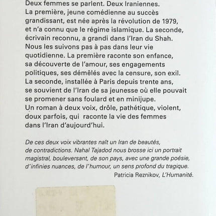 Elle joue - Nahal Tajadod - Livre