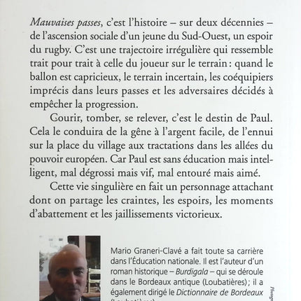 Mauvaises passes - Mario Graneri-Clavé - Livre
