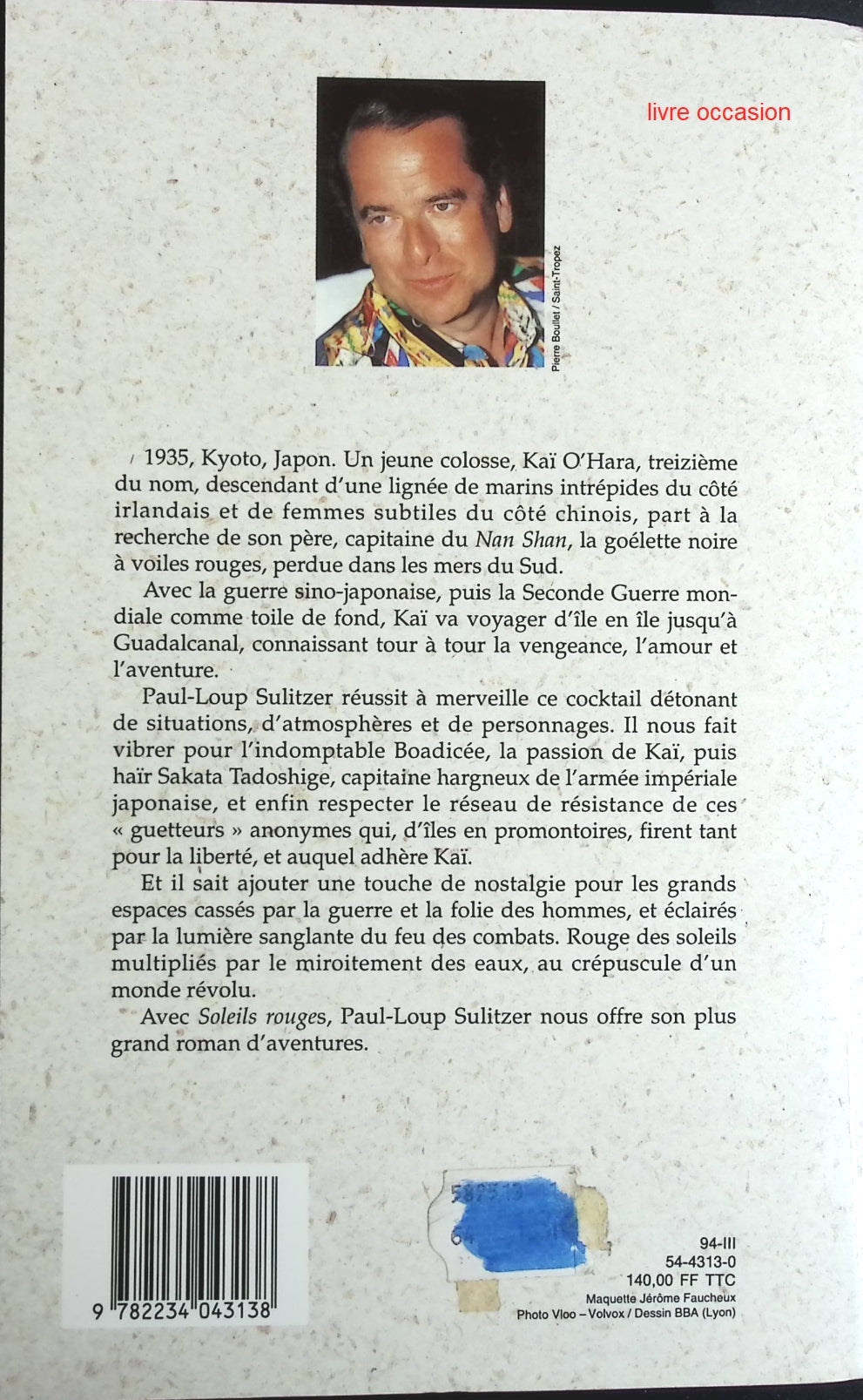 Soleils rouges - Paul-Loup Sulitzer - Livre