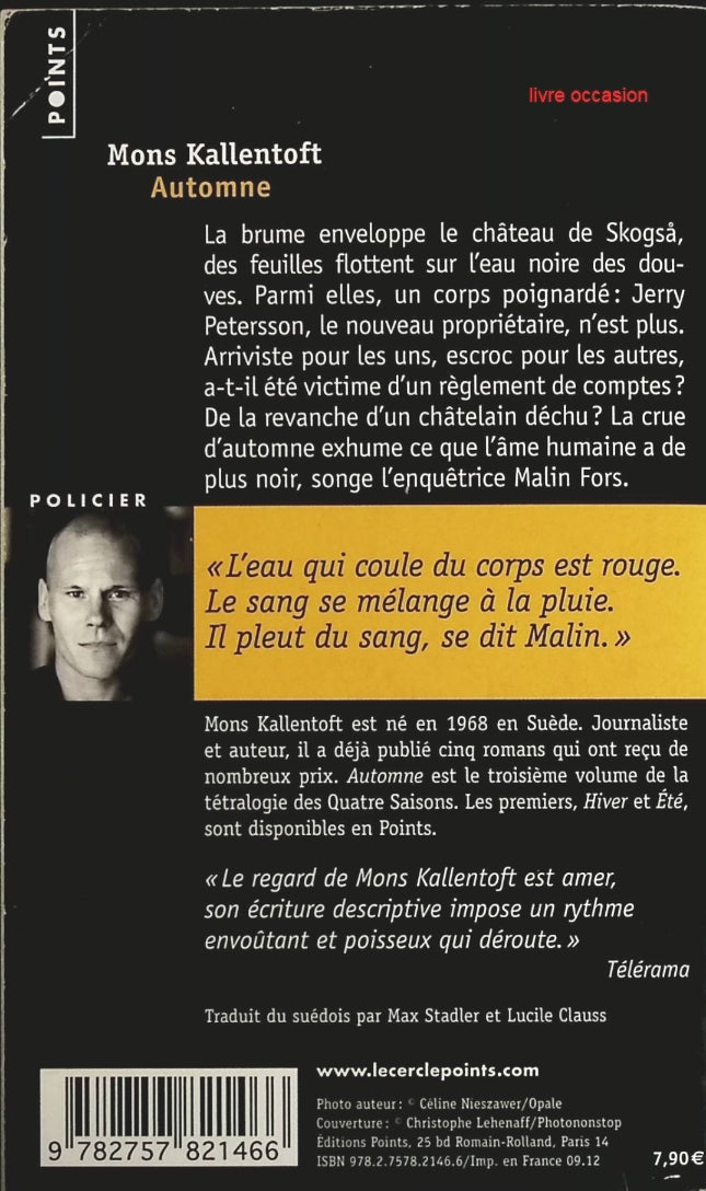 Automne - Mons Kallentoft - Livre