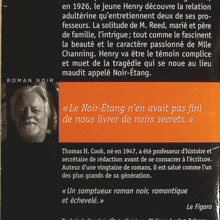 Au lieu-dit Noir-Étang – Thomas H. Cook thriller psychologique drame rural secrets de famille suspense occasion - Livre