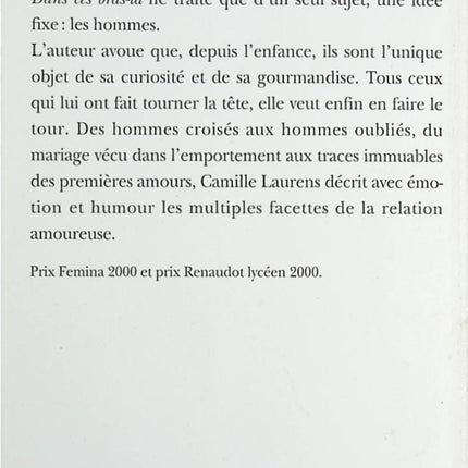 Dans Ces Bras-La - Camille Laurens - Livre