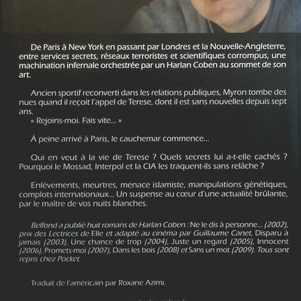 Sans laisser d'adresse - Harlan Coben - livre