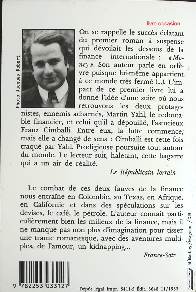 Cash - Paul-Loup Sulitzer - Livre