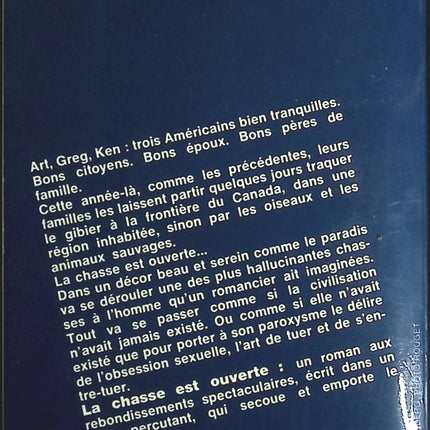 La chasse est ouverte - David Osborn - Livre