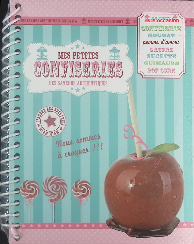 Mes petites confiseries - Cahier de recette - Livre