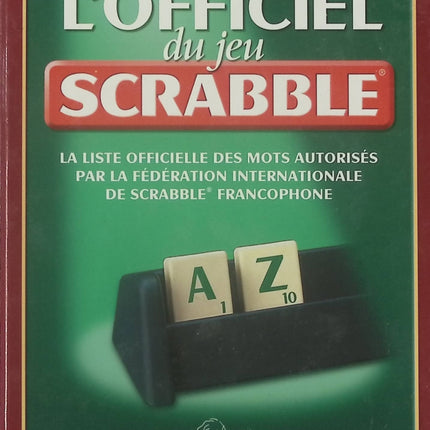 L'officiel du jeu Scrabble - Larousse - Livre