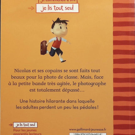 Le Petit Nicolas, tome 1 : La photo de classe - Emmanuelle Kecir-Lepetit - livre