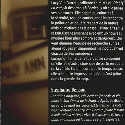 La Mort en rouge - Stéphanie Benson - livre