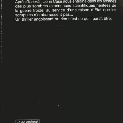 Syndrome - John Case - livre