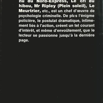 Jeu pour les vivants - Patricia Highsmith - Livre