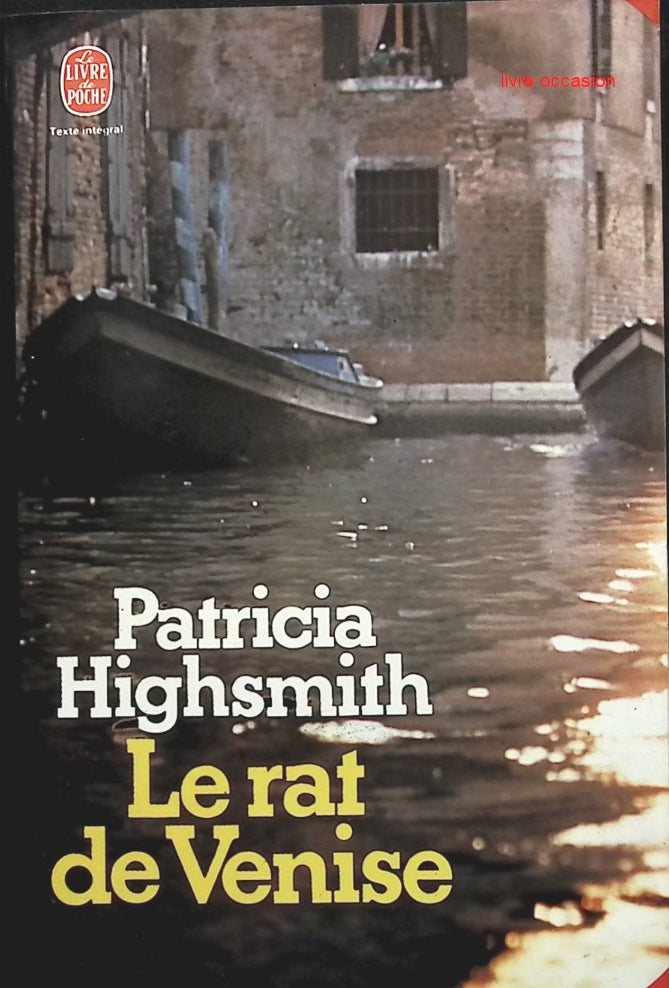 Le rat de Venise - Patricia Highsmith - Livre