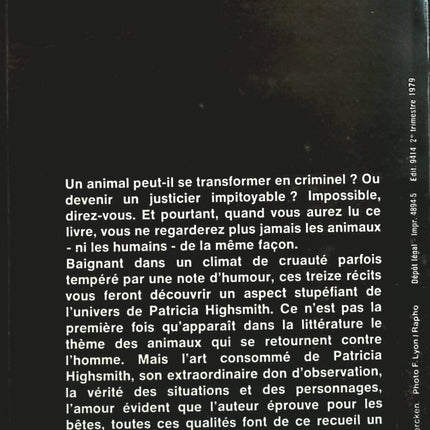 Le rat de Venise - Patricia Highsmith - Livre