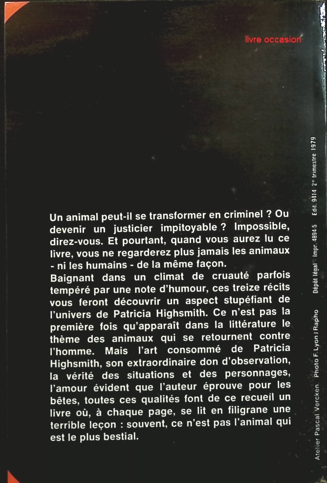 Le rat de Venise - Patricia Highsmith - Livre