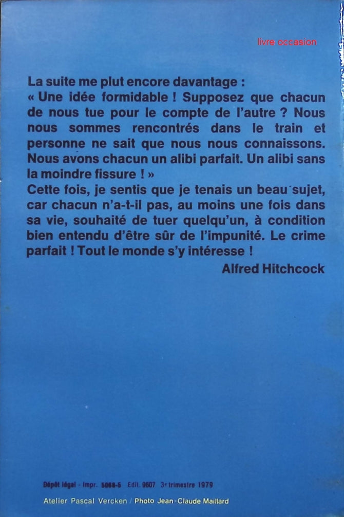 L'Inconnu du Nord-Express - Patricia Highsmith - Livre