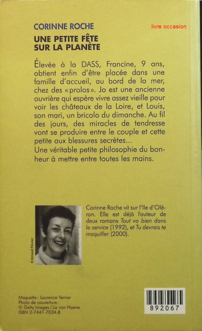 Une petite fête sur la planète - Corinne Roche - Livre
