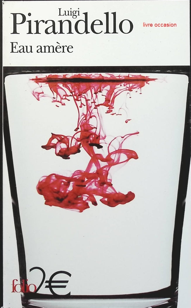 Eau amère - Luigi Pirandello - Livre