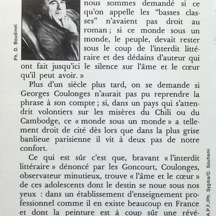 Joëlle Mazart - Georges Coulonges - Livre