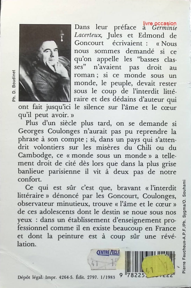 Joëlle Mazart - Georges Coulonges - Livre
