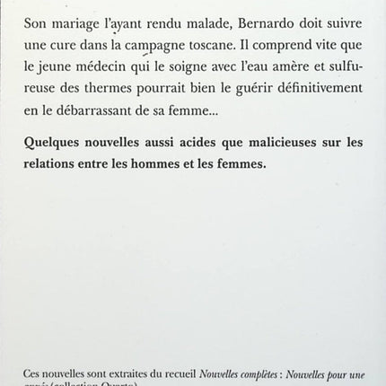 Eau amère - Luigi Pirandello - Livre
