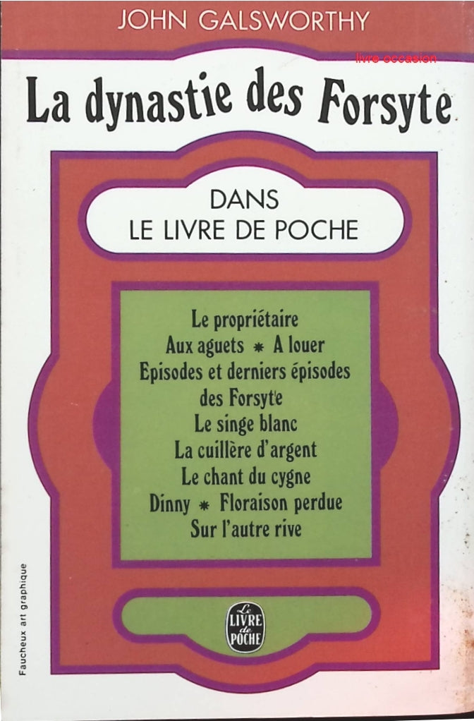 Fin de chapitre, tome 1 : Dinny - John Galsworthy - Livre