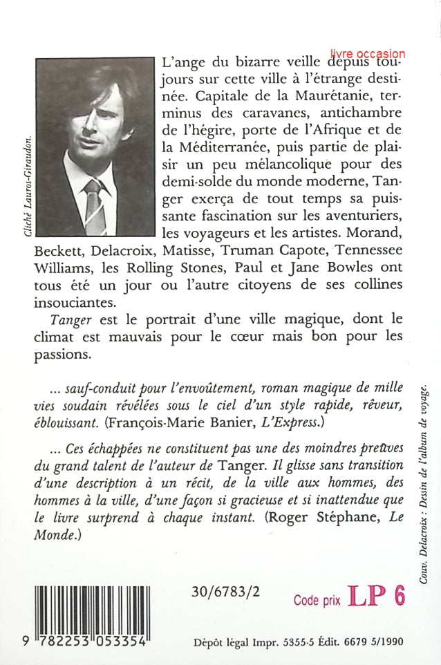 Tanger - Daniel Rondeau - Livre