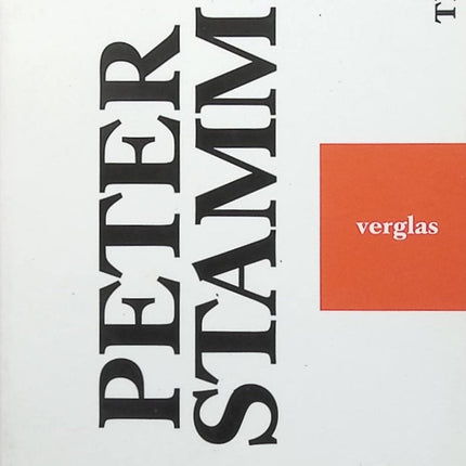 Verglas - Peter Stamm - Livre