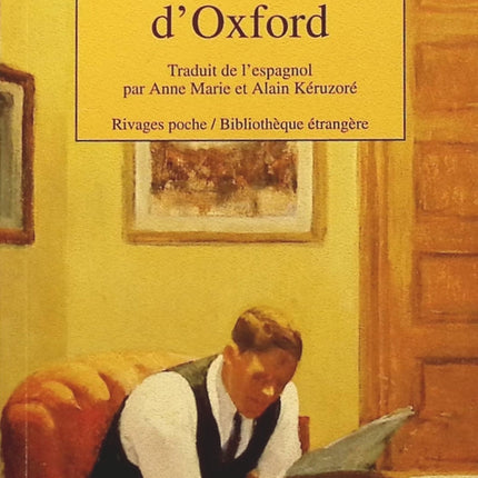Le roman d'Oxford - Javier Marías - Livre