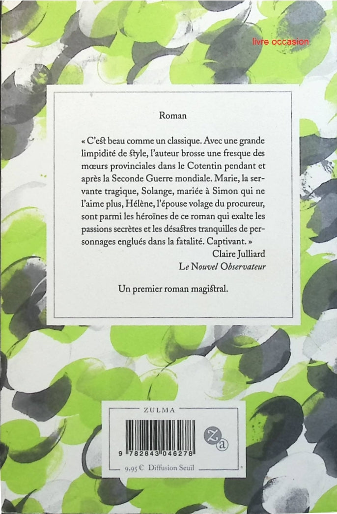 Mai en automne - Chantal Creusot - Livre