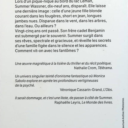 Summer - Monica Sabolo - Livre