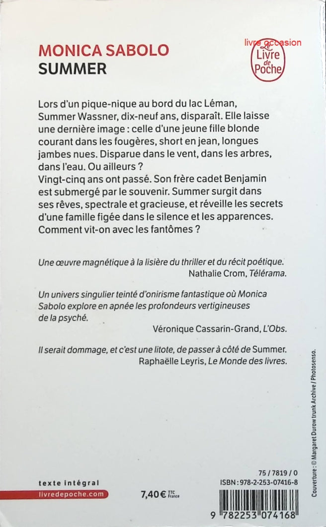 Summer - Monica Sabolo - Livre