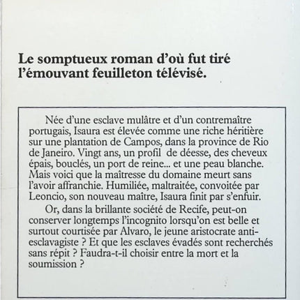 L'esclave isaura - Bernardo Guimarães - Livre