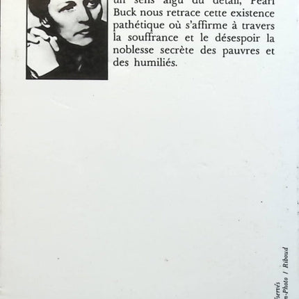 La Mère - Pearl Buck - Livre