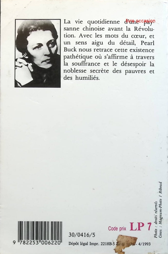 La Mère - Pearl Buck - Livre