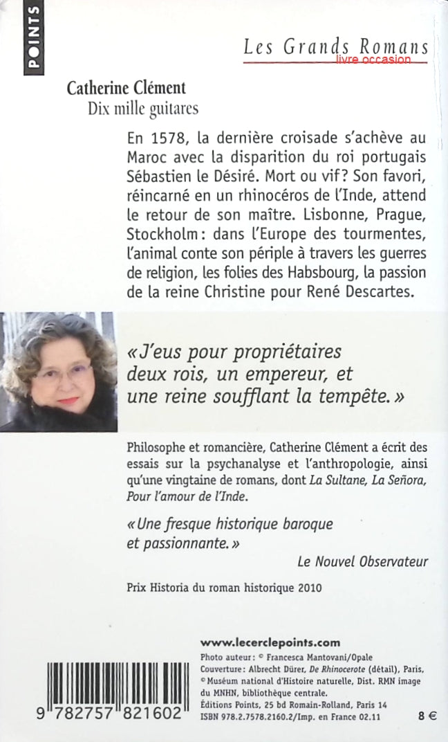 Dix mille guitares - Catherine Clément - Livre